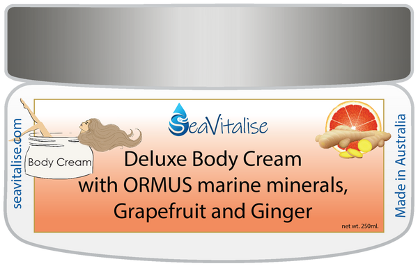 Deluxe Grapefruit and Ginger Body Cream 250g