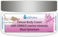 Deluxe Rose Geranium Body Cream 250g