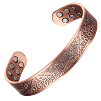 Tree of Vitalis Copper Bangle 18pcs 185mm