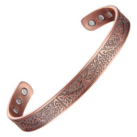 Tree of Vitalis Copper Bangle 6pcs 175mm