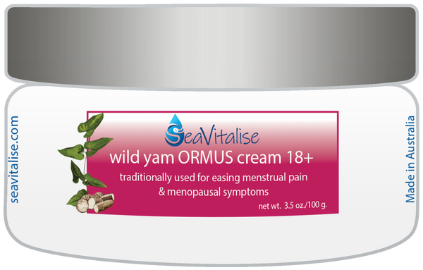 wild yam ORMUS cream 18+