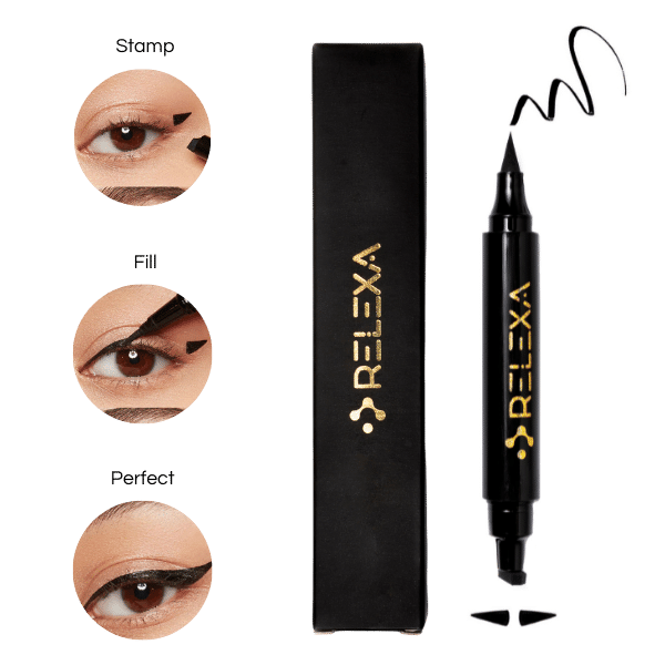 Double Sided Winged Eye Liner Stamp SeaVitalise