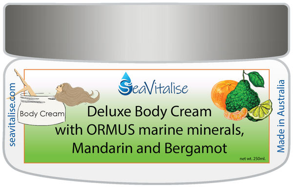 Deluxe Mandarin and Bergamot Body Cream 250g